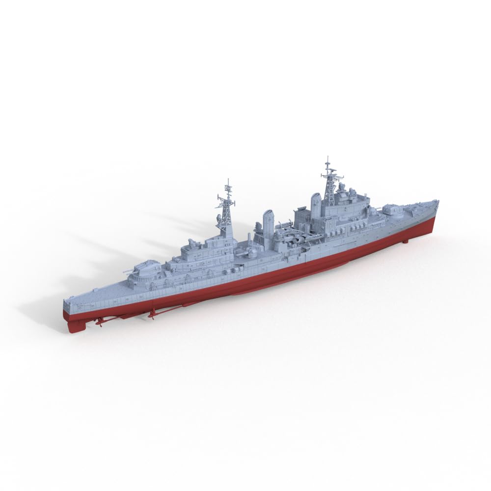 MRY-SFW SSC700608S-A 1/700 zestaw do budowy modelu wojskowego Brytyjski lekki krążownik klasy tygrys, pełne tułowienie, segmentowy kadłub