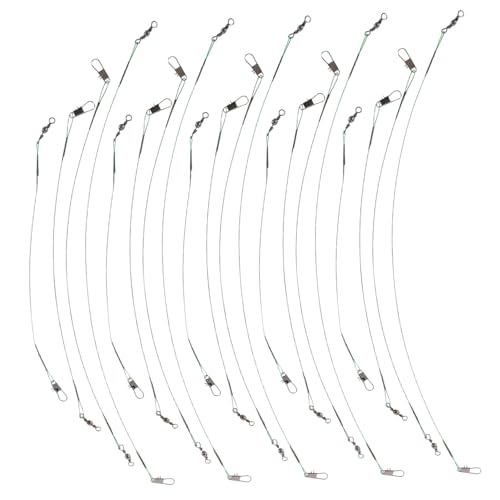Cables de Acero Resistentes para Pesca con Mosquetón miniatura 1
