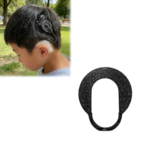 Vaulttify Cochlear Implant Accessories Compatible with Nucleus 7 and 8, Anti-Tangle Safety Hair Clip Protector Set, Inclued Secure Processor Holder, Clip and Connector