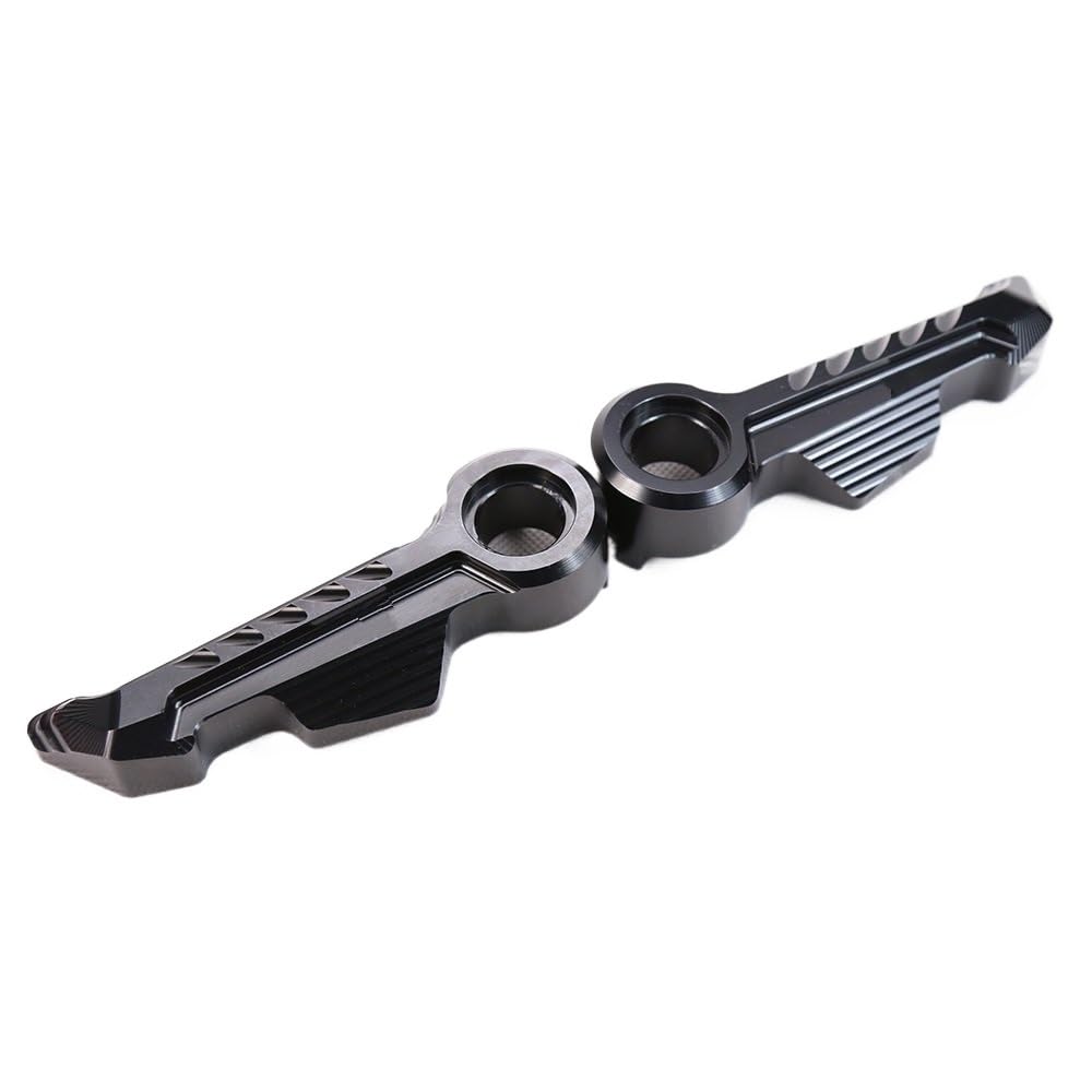 Support Pied Arrière Scooter SPYMINNPOO - Alliage Aluminium Ergonomique - Contrôle Amélioré