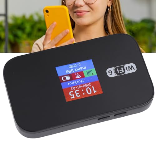 Image of GOWENIC 4G Mobile WiFi Router, High Speed Portable Mobile Hotspot Device for Smartphone Tablet Laptop Travel, Up to 10 Devices, 3000mah Long Battery Life (US Standard)