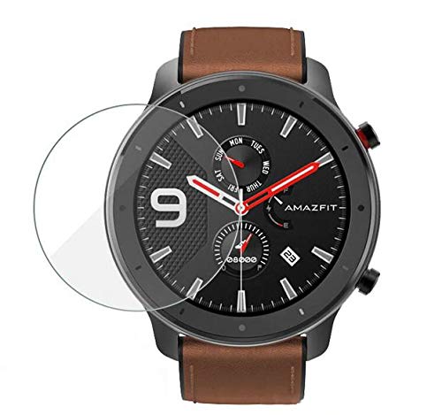 KOKO Tempered Glass Screen Protector with Curved Edges and 9H Hardness Screen Protection For Huami Amazfit GTR 47 mm (B07ZJKCPT7) Amazon Price History, Amazon Price Tracker