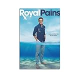 YURQWHRB Royal Pains - Póster decorativo para pared, diseño vintage, 30 x 45 cm, estilo sin marco