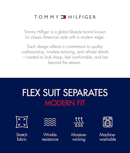 Image of Tommy Hilfiger TH Flex Modern Fit Suit Separates