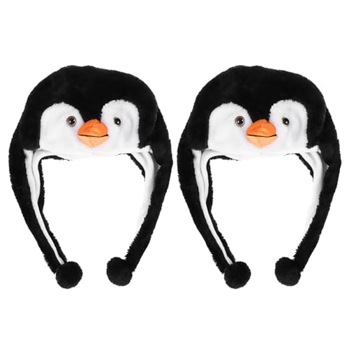 Chapeau pingouin en coton pour animer les fêtes d'anniversaire et carnavals