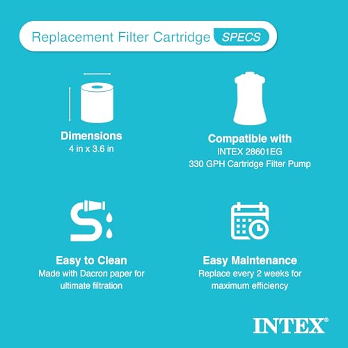 Filtre de piscine H Intex de rechange 29007E pour une eau claire - 5
