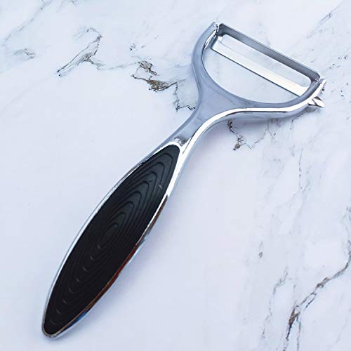 Phukhao Y Peeler Dual Stainless Steel Wide Smooth Swivel Blades Handle Quality Product For Peeling #TOP4