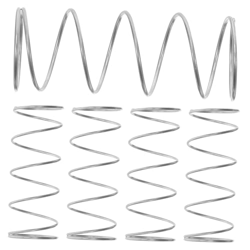 Yardenfun 5個トイレフラッシュボタン交換用ステンレススチール製スプリング 径ワイヤー採用 隠し設置対応 トイレ水タンク修理部品 ユニバー