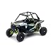 New Ray Toys Orange Cycle Parts Die-Cast 1: 18 Scale Model Replica Toy Polaris RZR XP 1000 Dune Buggy, White Lightning by Newray