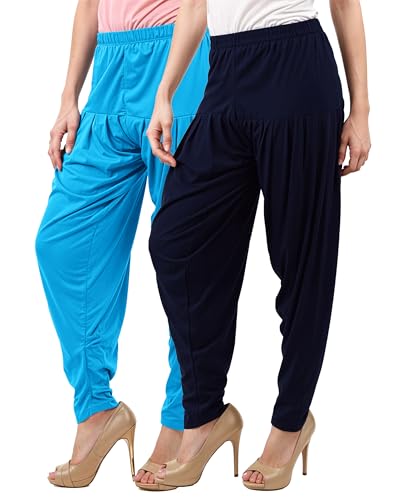 Image of Buy That Trendz Patiala Salwar for Women Relaxed Fit Viscose Patiyala Salwar Harem Bottom Pants