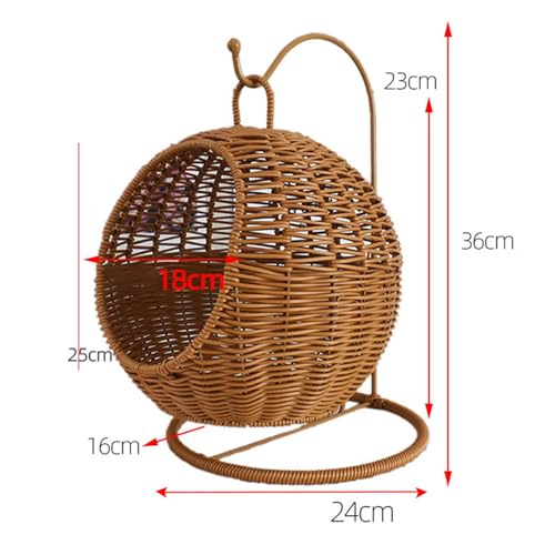 Image of CLUB BOLLYWOOD Handwoven Fruit Basket Woven Fruit Holder for Organizing Kitchen Room Brown|Home & Garden | Home D?cor | Baskets'| Baskets'| Baskets'|1 Woven Fruit Basket