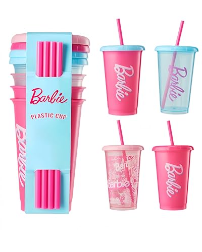Miniso Barbie 16oz Iced Coffee Cups