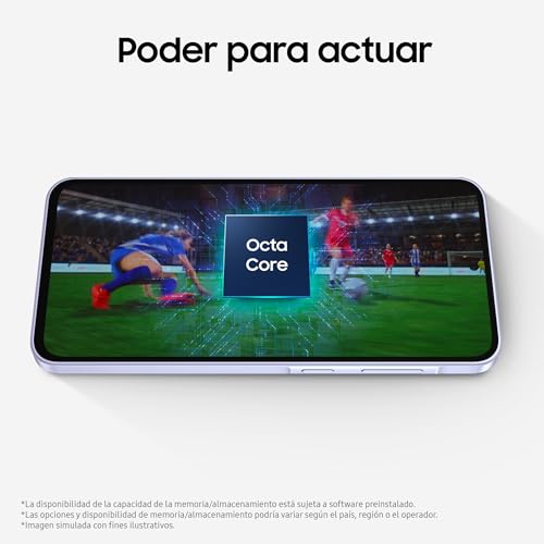Samsung Galaxy A36 5G 128GB Teléfono Móvil, 6GB RAM, 50MP Cámara, Lavanda, Garantía del Fabricante 3 Años + 1 Año Extra - imagen 7