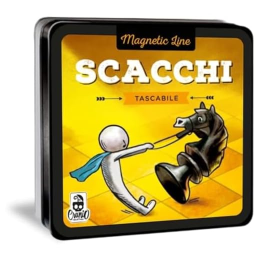 Cranio Creations - Magnetic Line - Scacchi - Un Grande Classico In Versione Tascabile E Magnetica - Edizione in Lingua Italiana