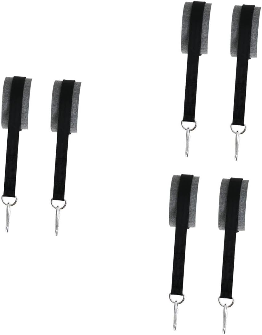 TOYANDONA 3sets Hammock Tree Straps with Thick Protective Pad Durable Outdoor Hanging Bands for Easy Setup Lightweight Design for Camping Hiking and Travel 2pcs*3