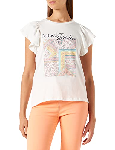 Springfield Camiseta Bandanas para Mujer, Beige/Camel, M Cover