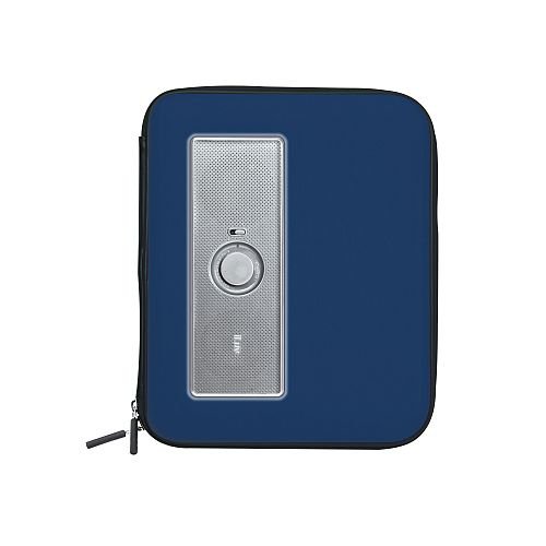 iLuv iSP210BLU Portable Amplified Stereo Speaker Case for iPad, iPad 2, MP3 Player and Tablets - Blue