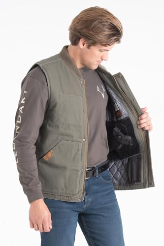 Image of Legendary Whitetails Mens CCW Canvas Water Resistant Casual Vest