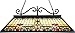 Quoizel Lighting TFBF348VB Belle Fleur Island Chandelier 3 Light,