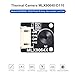WatangTech Thermal Imaging Camera MLX90640-D110, 32x24 IR Array, I2C Interface, for Raspberry Pi/Arduino/STM32, -40°C to 300°C Range, 110° FOV,Suitable for Industrial, Home, Scientific Research, etc.