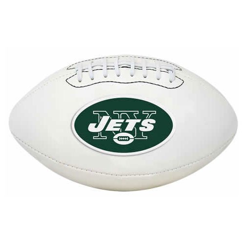 Rawlings Futebol americano de couro oficial da NFL Signature Series com caneta de autógrafo Sharpie,