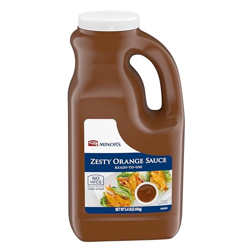 Minor's Zesty Orange Sauce, Sweet Stir Fry Marinade, 5 lb 6.4 oz