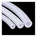 Reticulated silicone hose, thickened food grade high-temperature, pressure resistant, explosion-proof woven fiber hose, 1M (Color : 19x28mm)