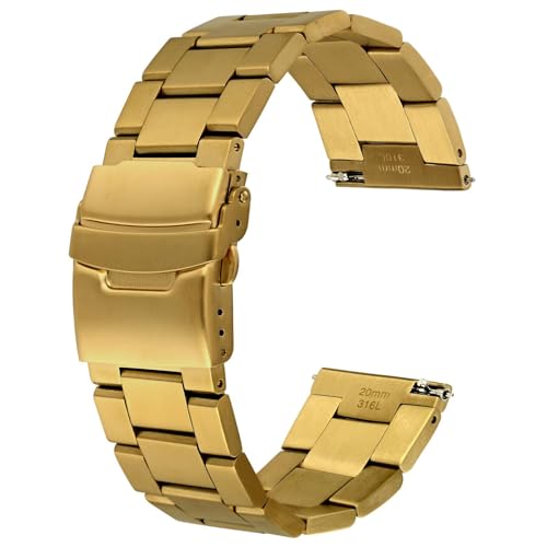 [Anbeer] 24mm v xg 316L XeXX`[ rv oh Quick Release ^ Hsv X}[gEHb`ւXgbv S[h