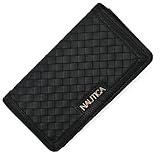 Nautica Cartera Delgada Seaside Para Mujer Con Bloqueo Rfid, Tarjetero, Monedero, Organizador De Chequera, Cartera Pequeña...