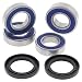 Both Rear Wheel Bearings and Seals Kit Suzuki LT-F500F LTF500F Vinson 2002-2007