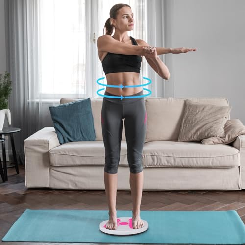 MADOG Ab Twister Board, disco de torção de cintura de 28 cm para exercícios aeróbicos, suave e silen