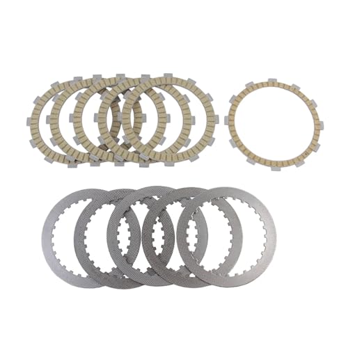 Discos de fricción de embrague con placas de acero para Honda CB-1 y CBR400 sin pérdidas de potencia