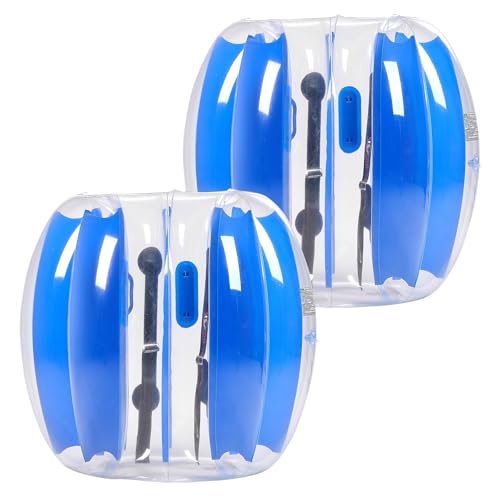 VEVOR Bulle Gonflable Géante 2PCs 0,9 m Diamètre, Balle Pare Chocs à Bulles en PVC Épais, Ballon Sumo Facile à Porter, pour Jeux d'Équipe en Plein Air,...