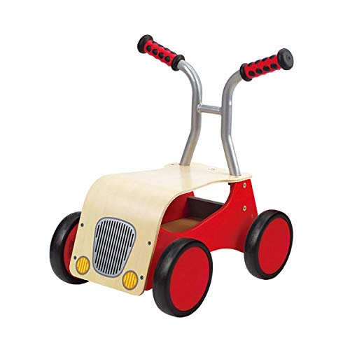 Hape Award Winning Little Red Rider Wooden Kid's Ride on Bike