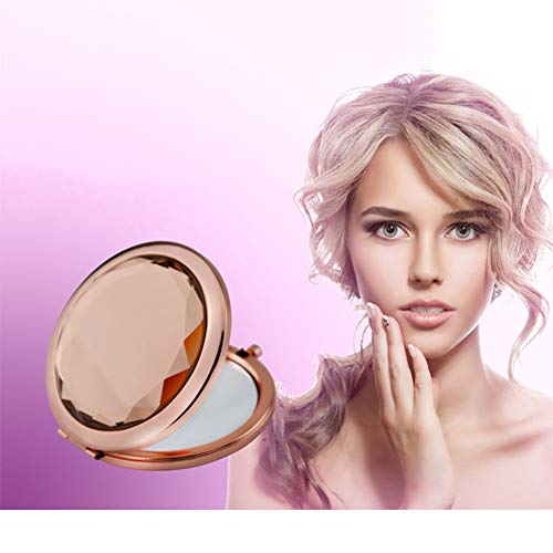 Clibeslty Personalized Bride Tribe Compact Mirrors Custom Graduation Travel Gifts For Her Rose Gold Compact Mirrors Bridesmaid Proposal Gifts Bridesmaid Christmas Graduation Gifts #TOP3