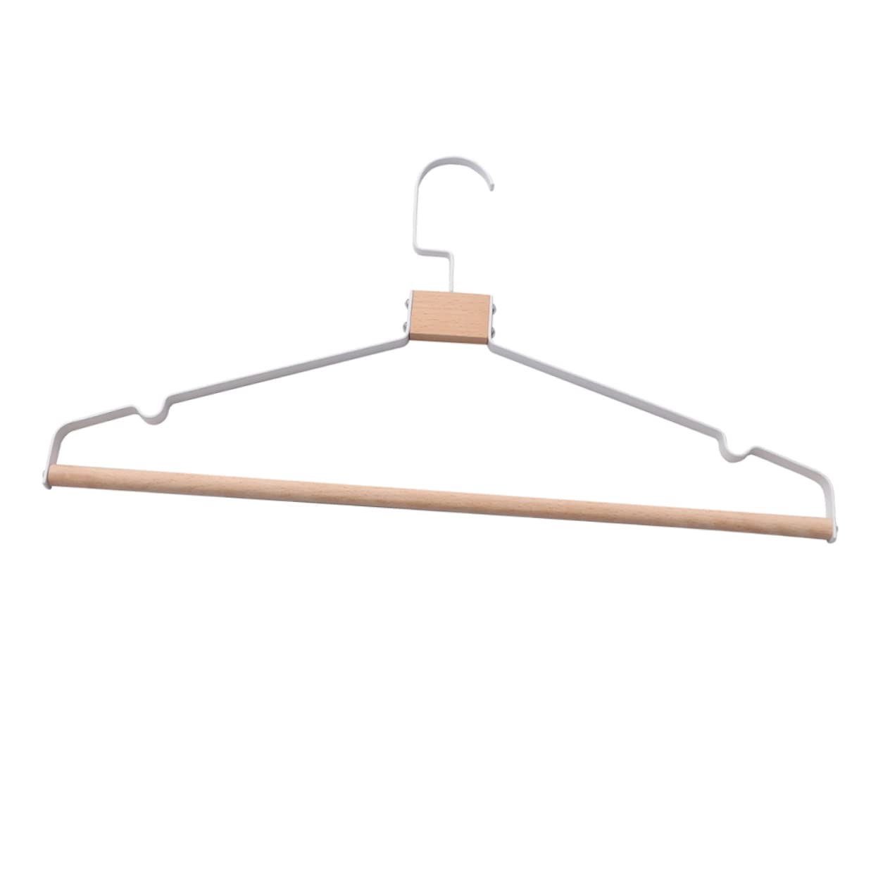 Unomor Home Hangers Thickened Hangers Hanger for Pants Fashion Hangers Clothes Hanger Hangers for Skirts Clothes Hanging Racks Clothes Rack Wide Shoulder Hangers Coat Hook White