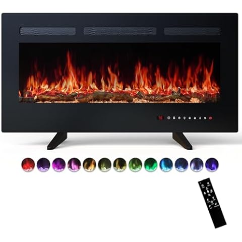 Sweetcrispy Electric Fireplace Heater Cover