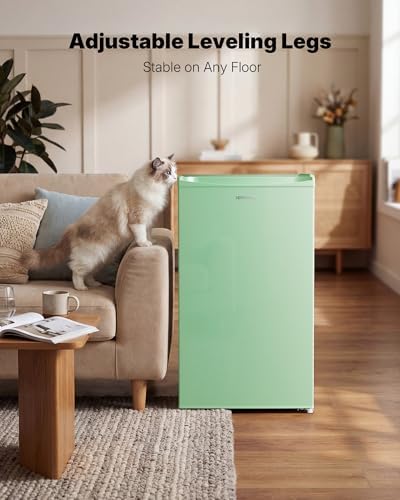 Upstreman 3.2 Cu Ft Mini Fridge with Freezer for Dorms — additional product photo (6)