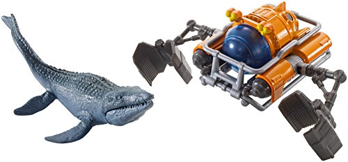 MATCHBOX JURASSIC WORLD DINO TRANSPORTERS Mosasaurus Sea Sub