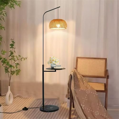 Lampadaire LED contemporain aux finitions épurées style hôtel
