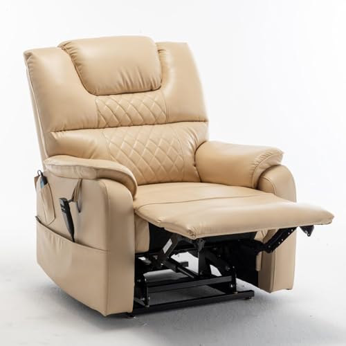 Sillón reclinable grande con masaje y calor