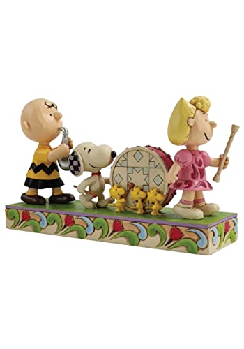 Enesco Jim Shore Peanuts Parade Figurine Figurine, Brown, 4.625 Inch - Image 4
