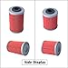 Podoy 450 Oil Filter for compatible with KTM EXC 400 520 525 HF155 HF157 1ST&2ND Oil Filters Kit Replace KN-155 KN-157 Filter