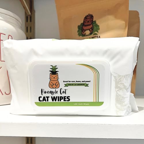 Grooming Wipes – Gentle Cat Cleaning Wipes – Hygienic Grooming Tool for Cats Ears, Paws, Bum, and Fur Grooming Wipes – Gentle Cat Cleaning Wipes – Hygienic Grooming Tool for Cats Ears, Paws, Bum, and Fur