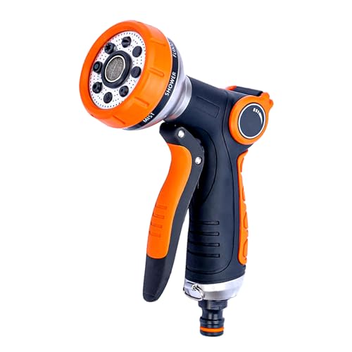 RnCop Garden Hose Spray Gun, 8 Patterns