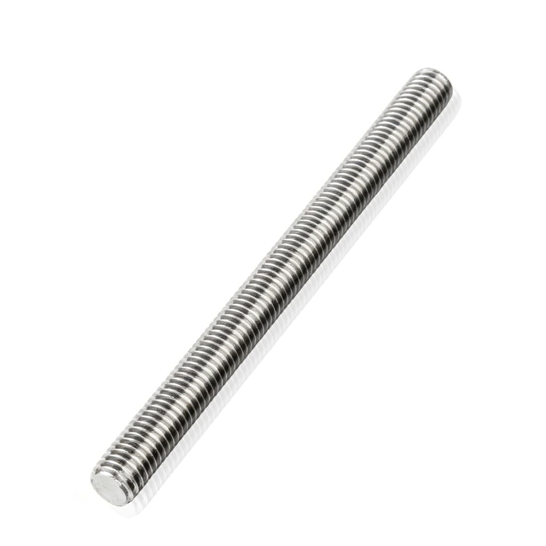 Varilla totalmente roscada Varilla completamente roscada de acero inoxidable 304, plata M8 M10, construcción industrial resistente(M10*55mm (20 Pieces))