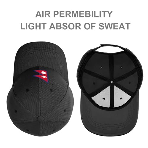 Nepal Flag Children Baseball Cap Adjustable Snapback Trucker Hats Boys Girls Sports Outdoor Travel hat3