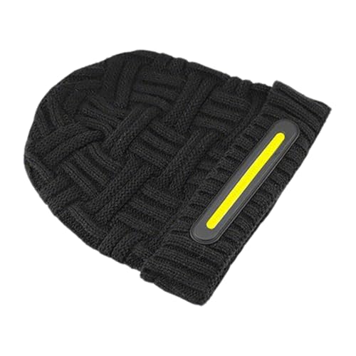 Bonnet d'hiver respirant à LED pour course à pied et running nocturne