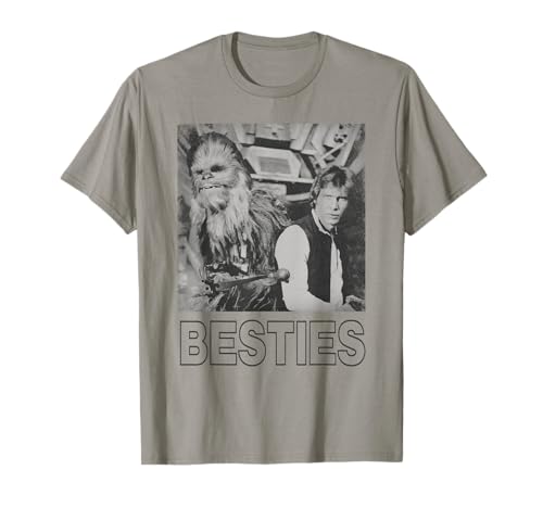 Star Wars Han Solo Chewbacca Besties C1 T-Shirt