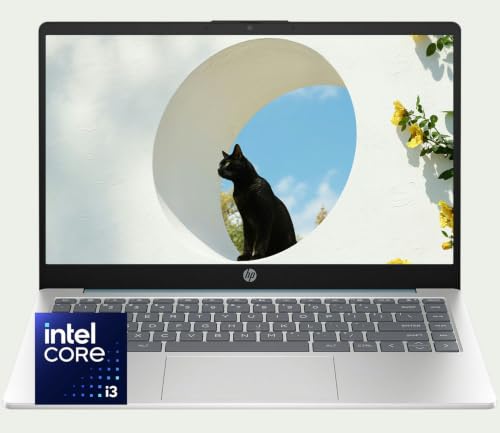Image of Customized HP 14 inch Laptop • Intel Core i3 CPU • HD Screen • 16GB RAM • 1TB SSD • Windows 11 Home • Up to 10.75 Hours of Battery Life • HP Fast Charge • FHD Webcam